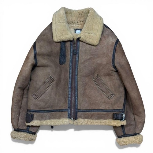 Avirex sheepskin leather - sheepskin,