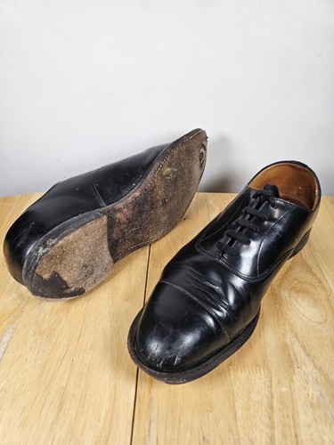 Church consul black leather - black,