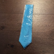 Jim Thompson Thai Silk Necktie Unopened Light Blue Tie Made In Thailand