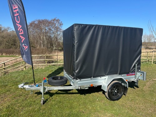 New apache 7x4 box van - new,