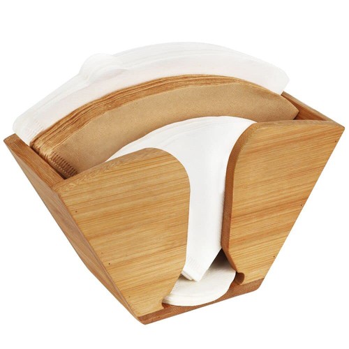 Bamboo coffee filter - bamboo, holder