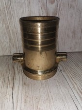 BRASS FIRE SERVICE HOSE