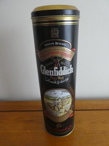 Collectable tin glenfiddich - tin,