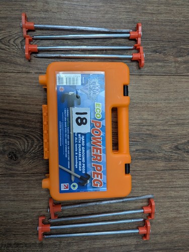 Hard ground awning pegs - hard,