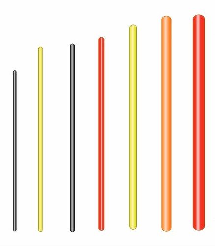 Solid pole float tips - solid, 50s