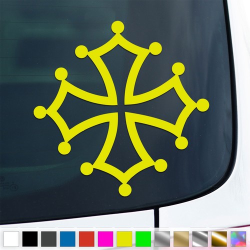 Tolosan cross sticker