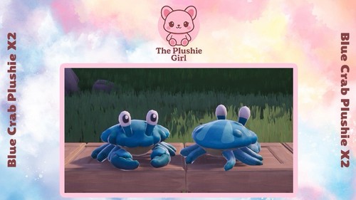 Blue crab plushie bundle - plushie,