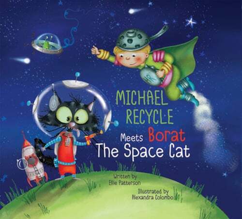 Michael recycle meets borat - meets,