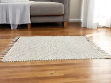 "Pure Cotton Hallway Area Rug- Soft & Durable Floor Decor , Durable & Stylish"