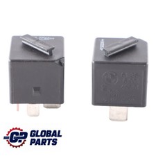 2X Relay BMW E60 E87 E90 F10 F30 4 Pin Tyco Set Black 6901469