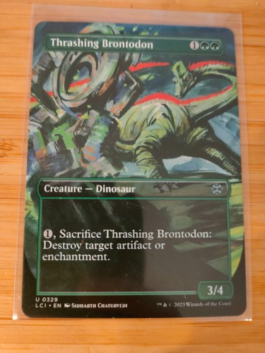 Mtg thrashing brontodon - mtg,