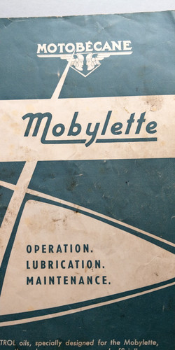 Mobylette moped moby - mobylette, oe