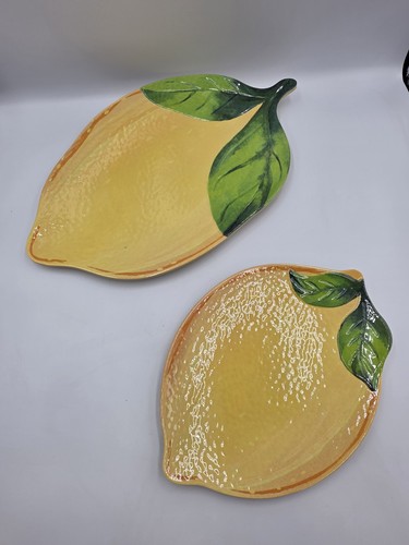 Lemon plastic serving - m&s,