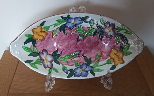 Vintage maling pink lustre - vintage,