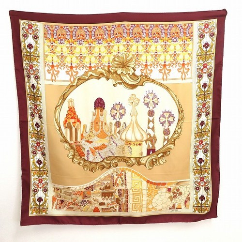 Loewe silk scarf architectural - loewe,