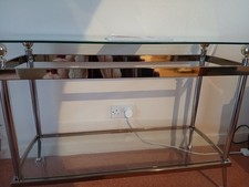 Mark Webster Sofa Table Glass