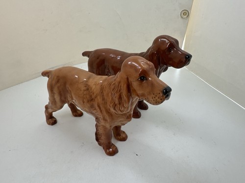 Pair vintage beswick - vintage, cocker