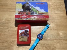 Hornby playing card and dice