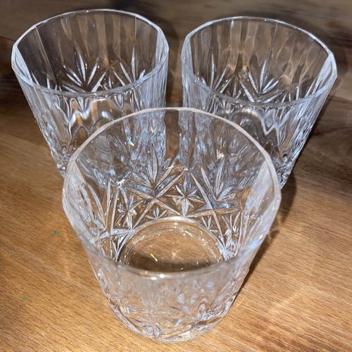 Vintage cut glass crystal
