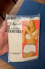 RARE Vtg S.S Kresge 1950s Nylcrest Band Leg Women’s Brief Panties Size 8 SEALED