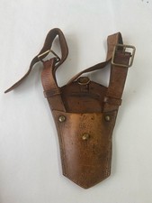 WW1 Cavalry Sword Frog Genuine British Military Issue - Brown Leather