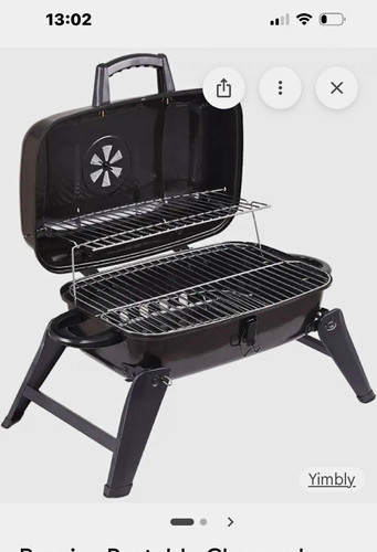 Breeins portable charcoal bbq - breeins,