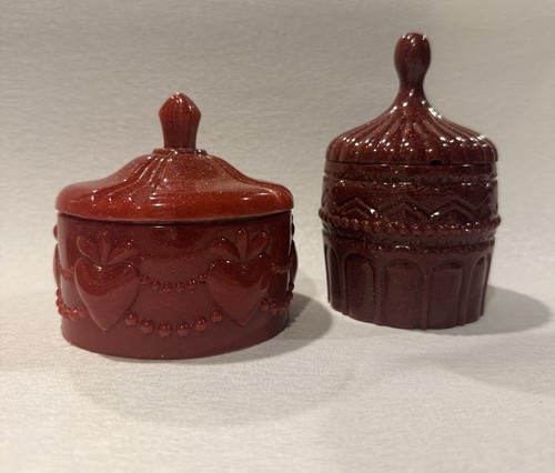 Cherry red decorative resin - 2,