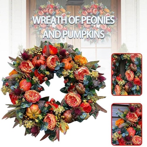 Large fall wreath for front - fall,
