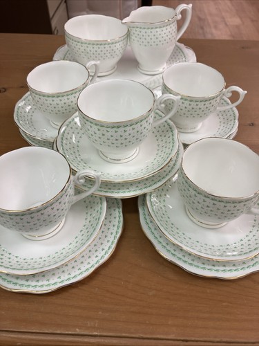 Vintage queen anne fine bone - queen,