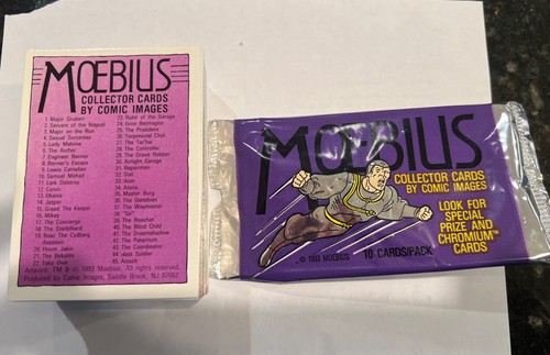 1993 moebius collector cards - moebius,