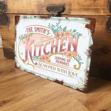 Personalised Kitchen Sign Door