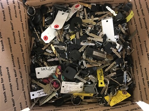 Large lot cut transponder - large, of