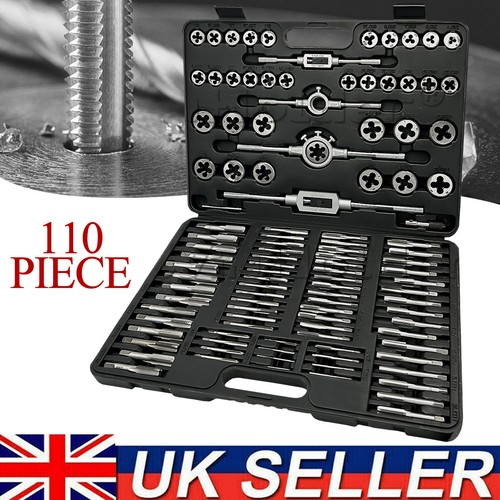 Tap and die set 110pcs - die,