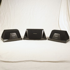 Technics Speakers Surround Sound System 3 Set Dipole Black SB-PC600 SB-PS600