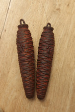 Cuckoo Clock Weights~ 275gm ~  Reclaim Pine Cone Style Replacements