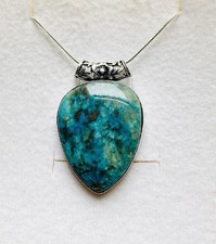 Stunning Chrysocolla 925