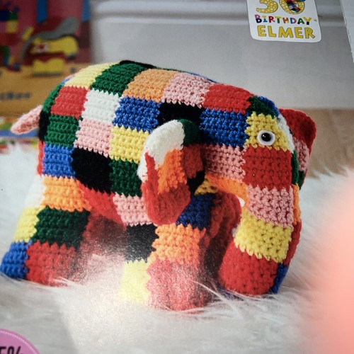 Elmer the elephant toy - elephant,