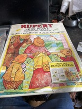 Very Rare Rupert Puzzle Jigsaw Complete