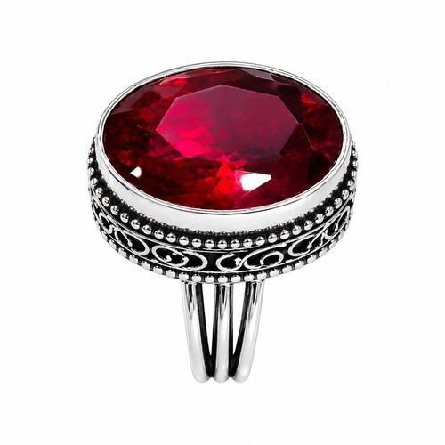 Red garnet hydro gemstone - red,
