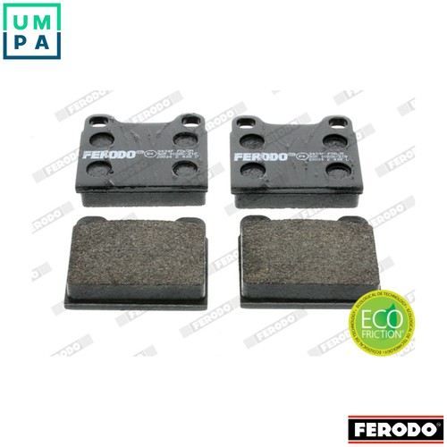 Brake pad set disc - disc, fdb2m