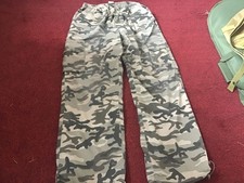 waterproof camouflage trousers. Child’s large