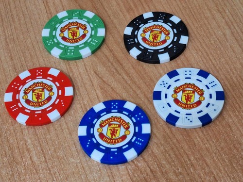 Man utd poker chip golf - chip,