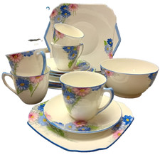 Art Deco Shelley Daisy Pattern
