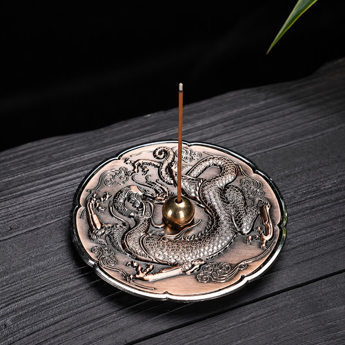 Dragon incense burner - dragon, classic