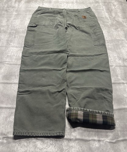 Carhartt baggy green flannel - green,