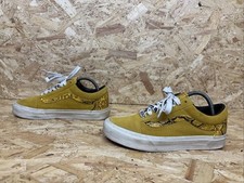 Vans Old Shool Low Size 7 UK Yellow Year Of The Snake 2013 Rare Skate BMX 