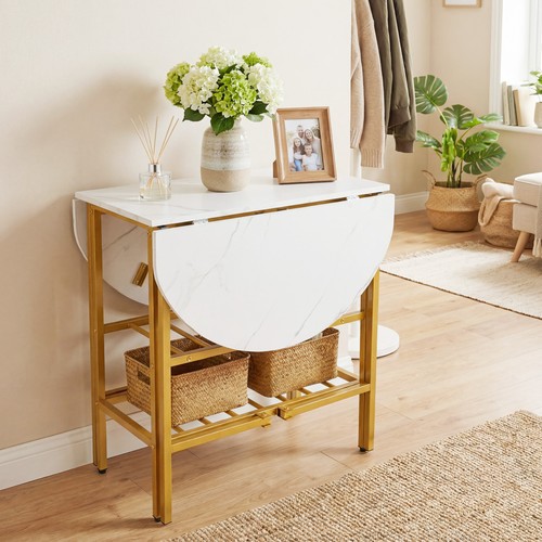 Folding dining table - , oval