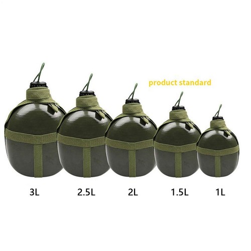 Aluminum army canteen - army,