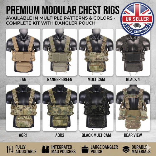 Tactical micro chest rig mk4 - chest,