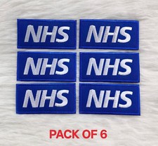 Pack of 6 HEALTH &CARE NHS